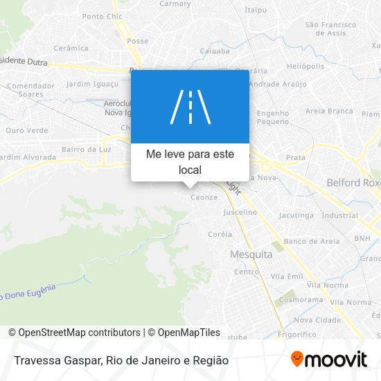 Travessa Gaspar mapa