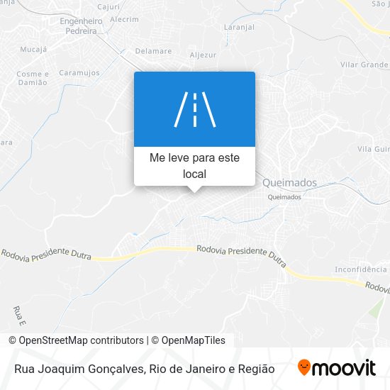 Rua Joaquim Gonçalves mapa