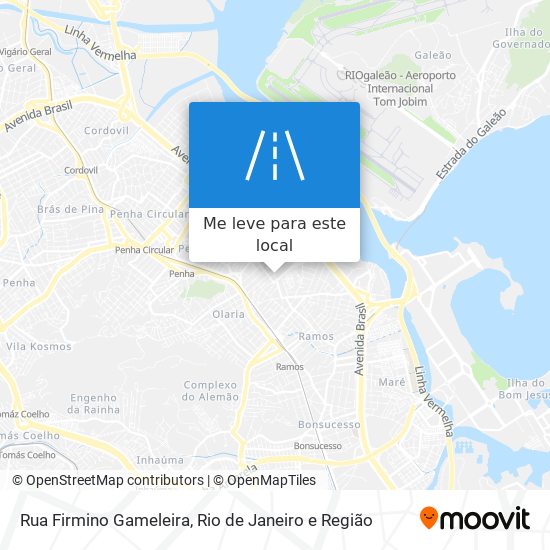 Rua Firmino Gameleira mapa