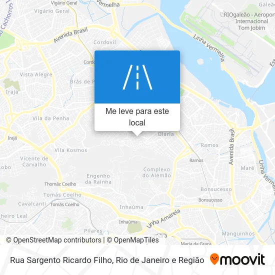 Rua Sargento Ricardo Filho mapa