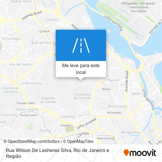 Rua Wilson De Lasheras Silva mapa