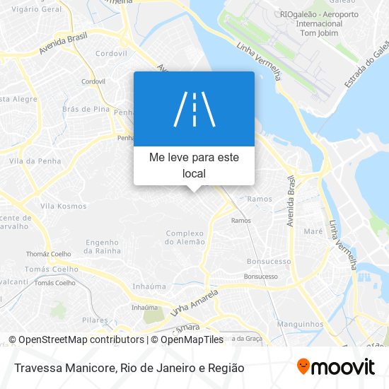 Travessa Manicore mapa