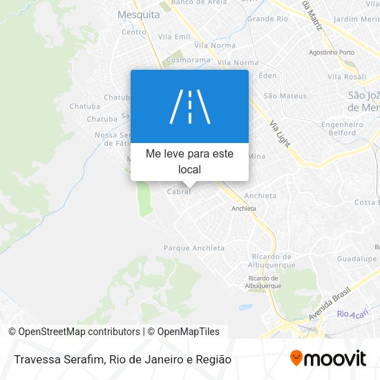 Travessa Serafim mapa