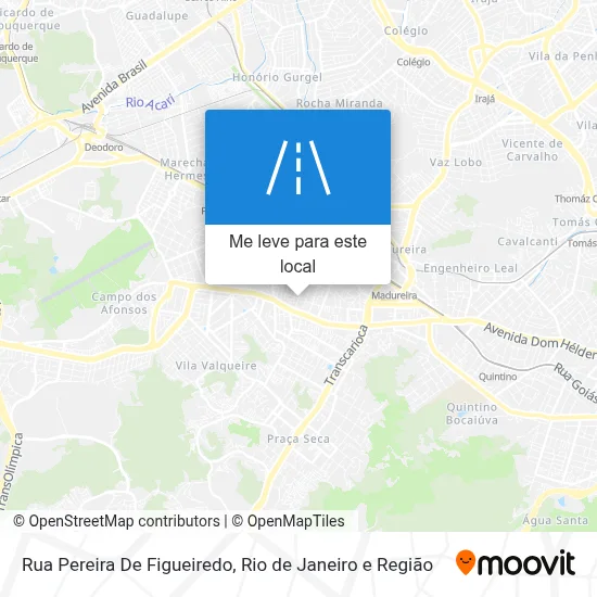 Rua Pereira De Figueiredo mapa