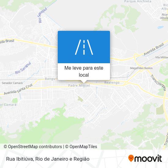 Rua Ibitiúva mapa