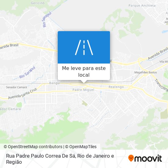 Rua Padre Paulo Correa De Sá mapa