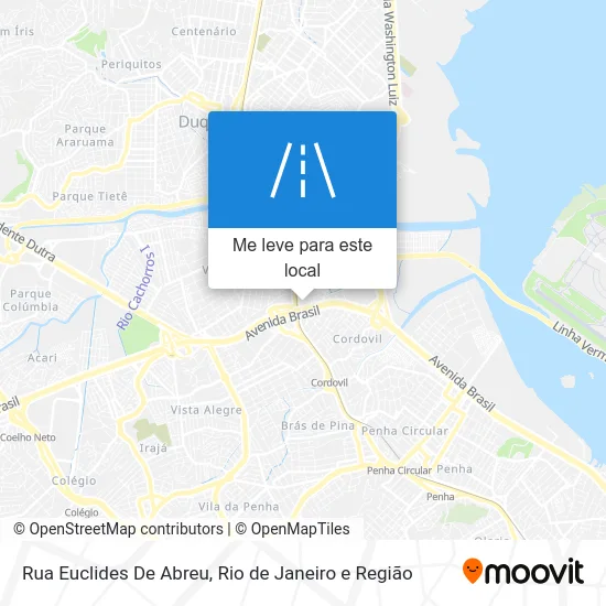 Rua Euclides De Abreu mapa
