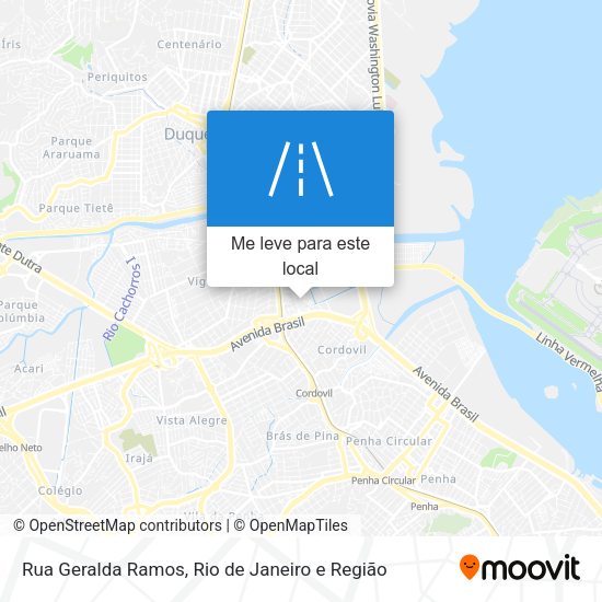 Rua Geralda Ramos mapa