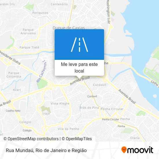 Rua Mundaú mapa