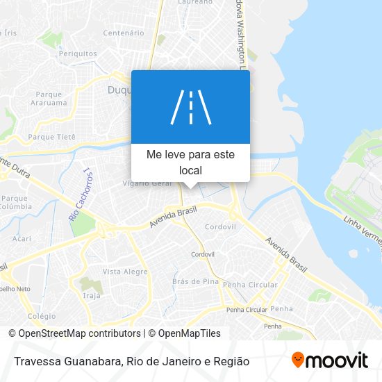 Travessa Guanabara mapa