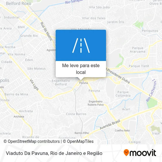 Viaduto Da Pavuna mapa