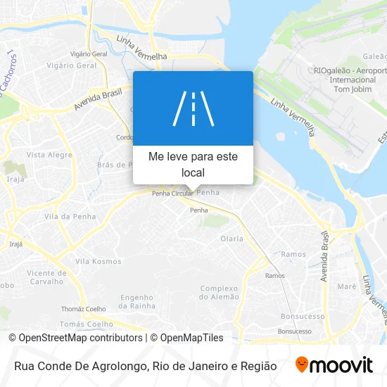 Rua Conde De Agrolongo mapa