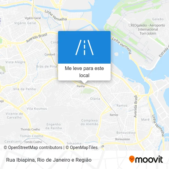 Rua Ibiapina mapa