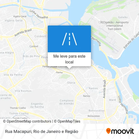 Rua Macapuri mapa