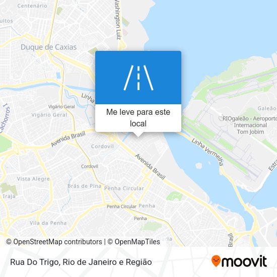 Rua Do Trigo mapa