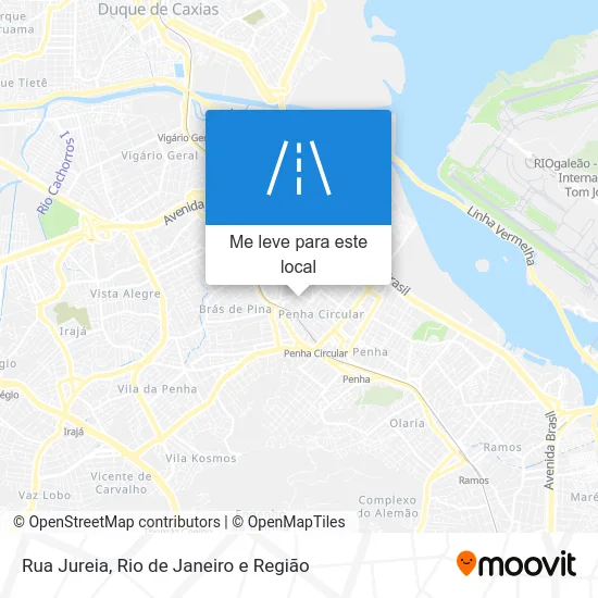 Rua Jureia mapa