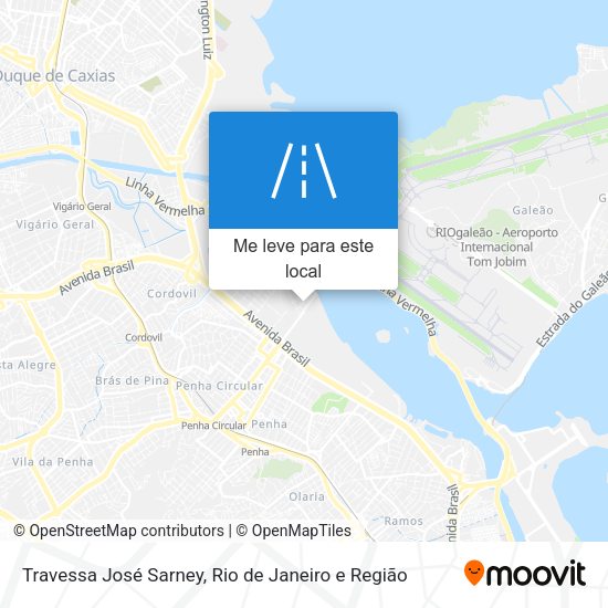 Travessa José Sarney mapa