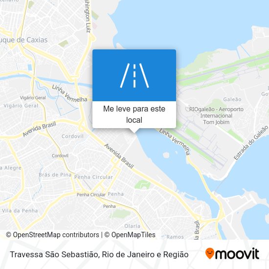 Travessa São Sebastião mapa