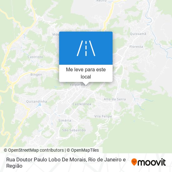 Rua Doutor Paulo Lobo De Morais mapa