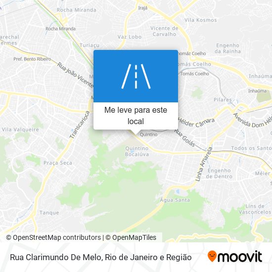 Rua Clarimundo De Melo mapa