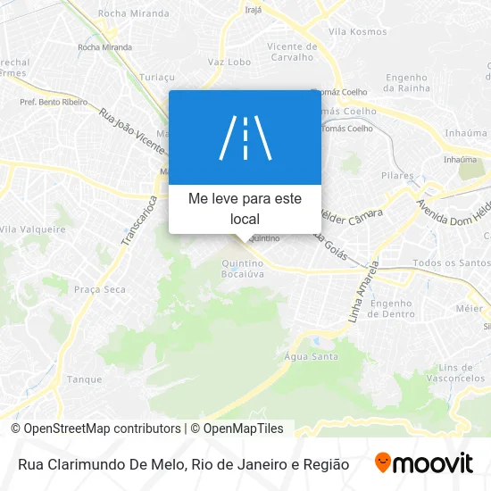 Rua Clarimundo De Melo mapa