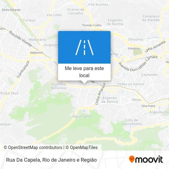 Rua Da Capela mapa