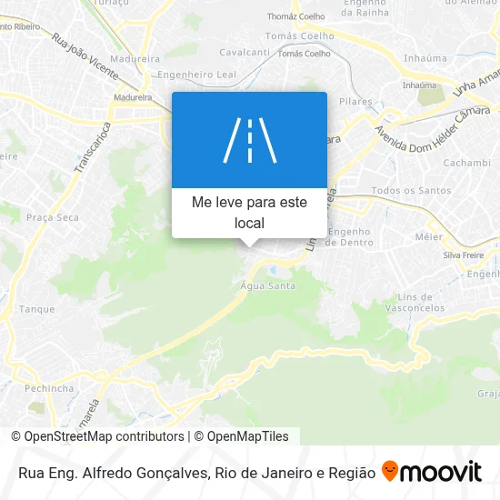 Rua Eng. Alfredo Gonçalves mapa