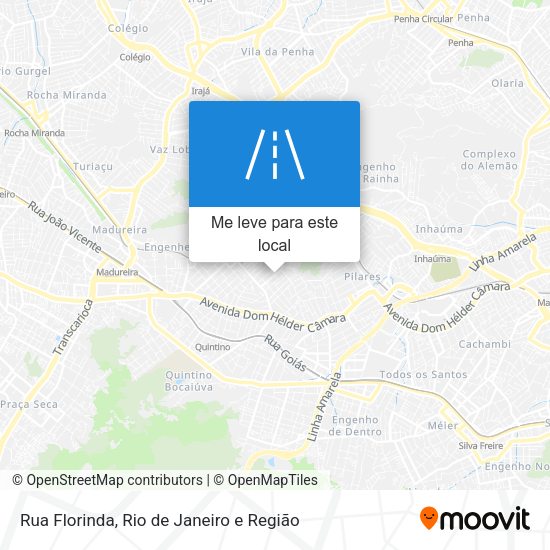 Rua Florinda mapa