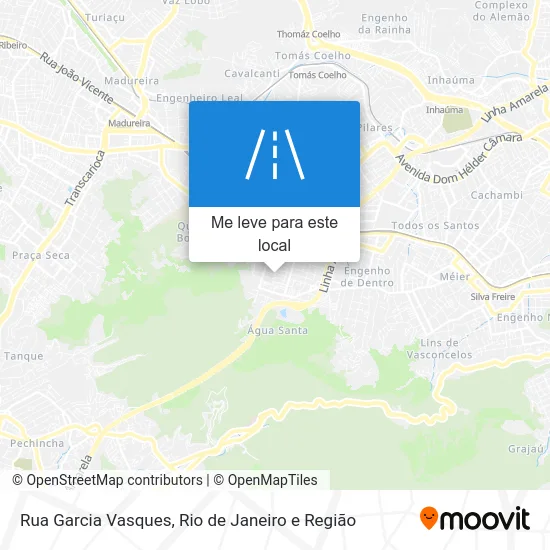 Rua Garcia Vasques mapa