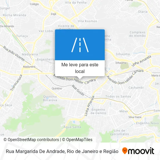 Rua Margarida De Andrade mapa