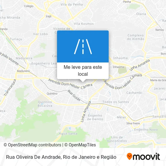Rua Oliveira De Andrade mapa
