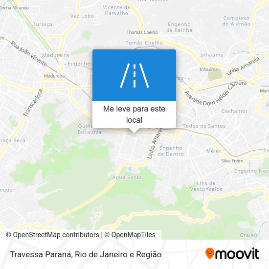 Travessa Paraná mapa