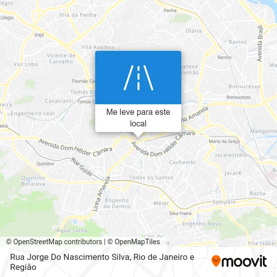 Rua Jorge Do Nascimento Silva mapa