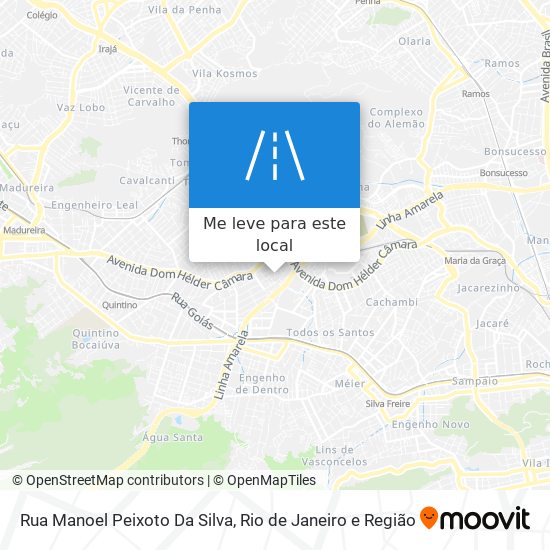 Rua Manoel Peixoto Da Silva mapa