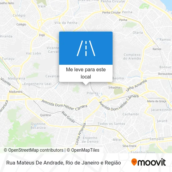 Rua Mateus De Andrade mapa