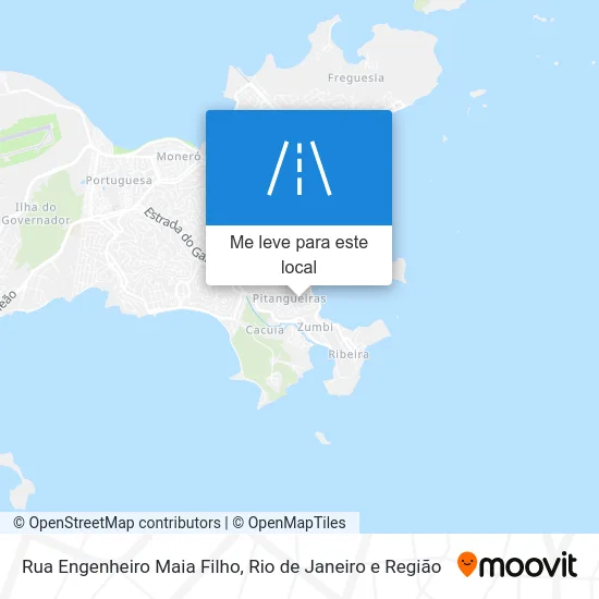 Rua Engenheiro Maia Filho mapa