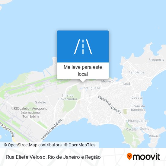 Rua Eliete Veloso mapa