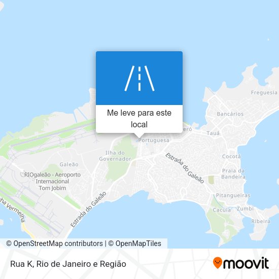 Rua K mapa