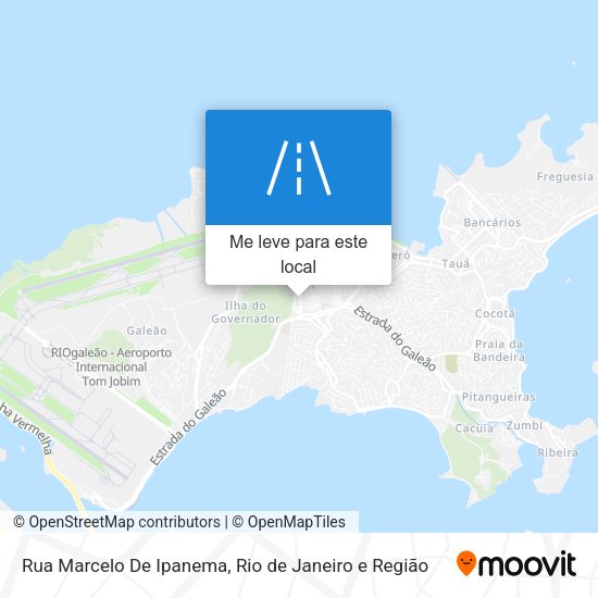 Rua Marcelo De Ipanema mapa