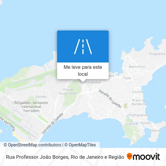 Rua Professor João Borges mapa