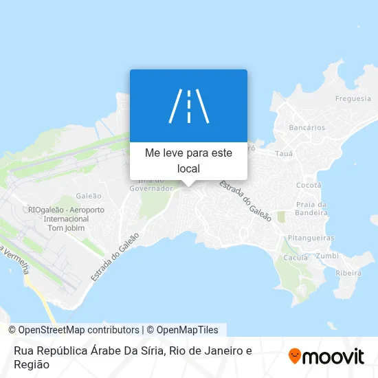 Rua República Árabe Da Síria mapa