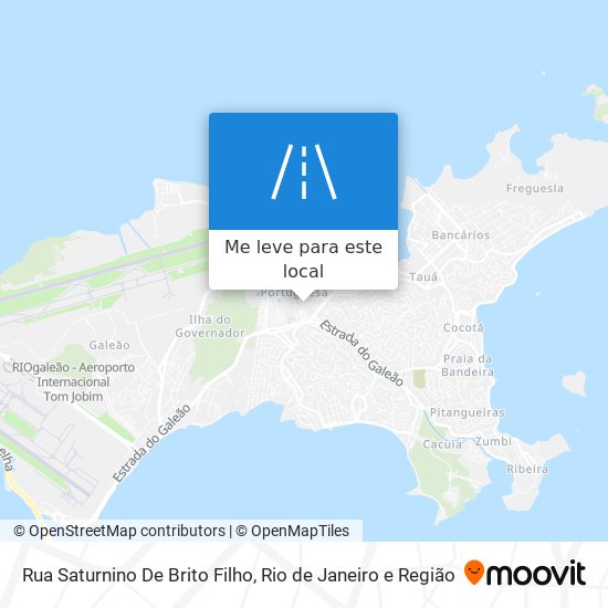 Rua Saturnino De Brito Filho mapa