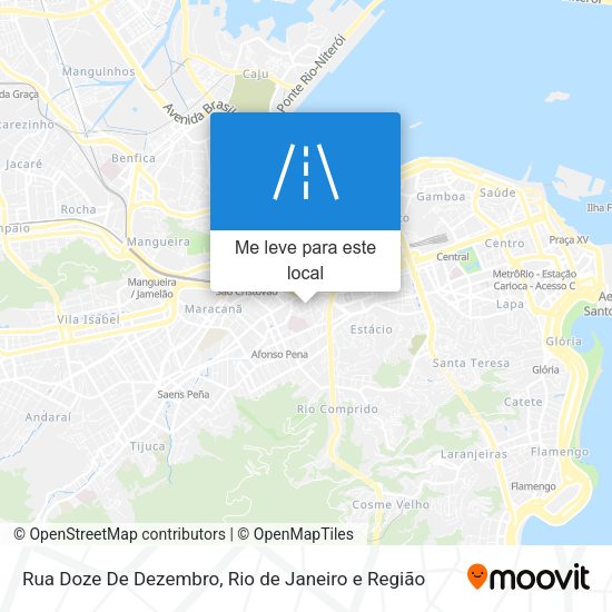Rua Doze De Dezembro mapa