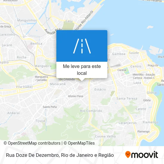 Rua Doze De Dezembro mapa