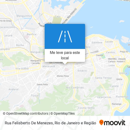 Rua Felisberto De Menezes mapa