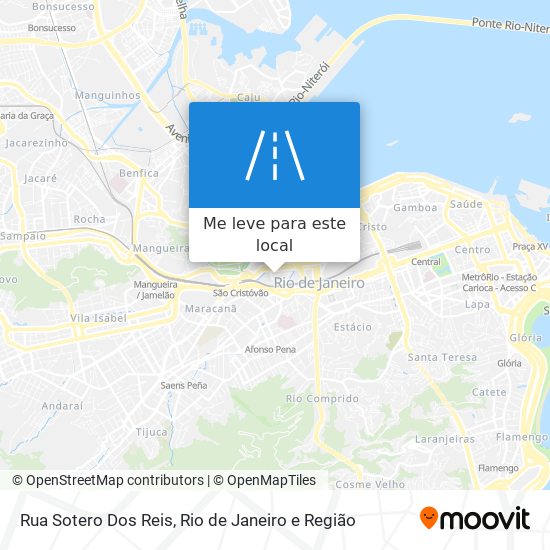 Rua Sotero Dos Reis mapa