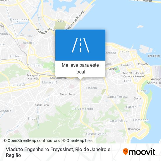 Viaduto Engenheiro Freyssinet mapa