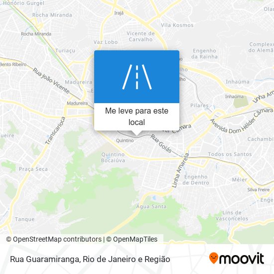 Rua Guaramiranga mapa