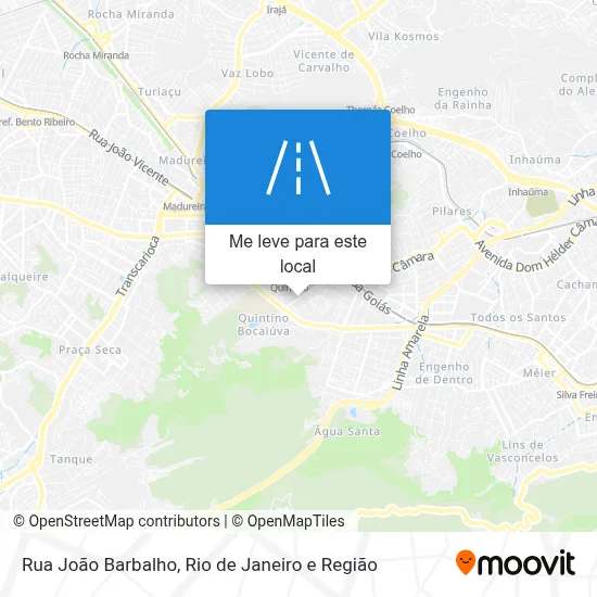 Rua João Barbalho mapa