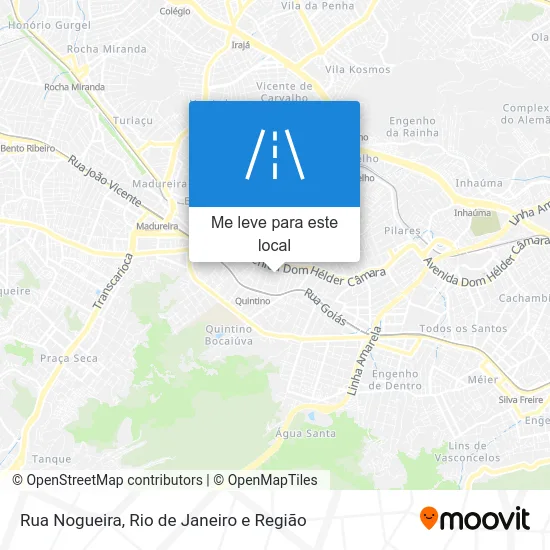 Rua Nogueira mapa